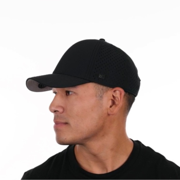 Melin A-Game Hydro Performance Snapback Hat In Black - Picture 15 of 15